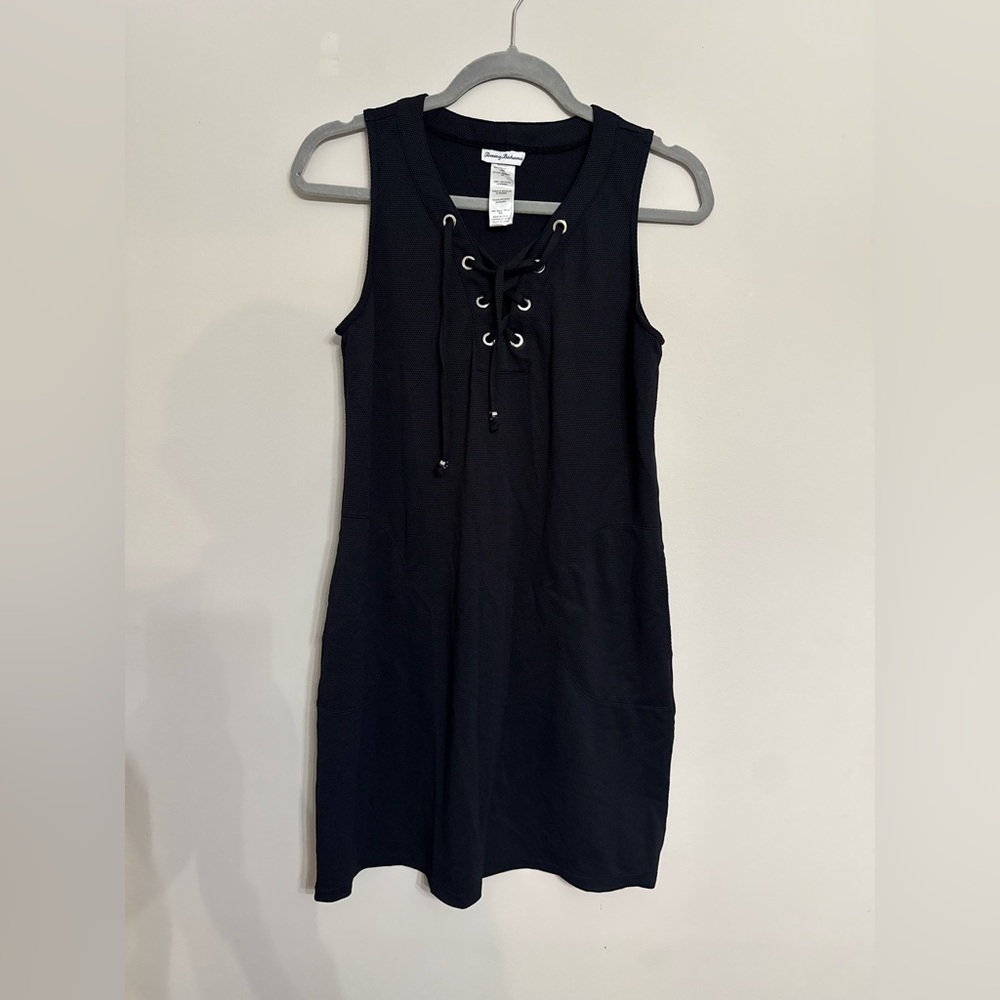 Tommy Bahama Island Cays Lace-Up Coverup Dress size S resortwear beach - Picture 5 of 7